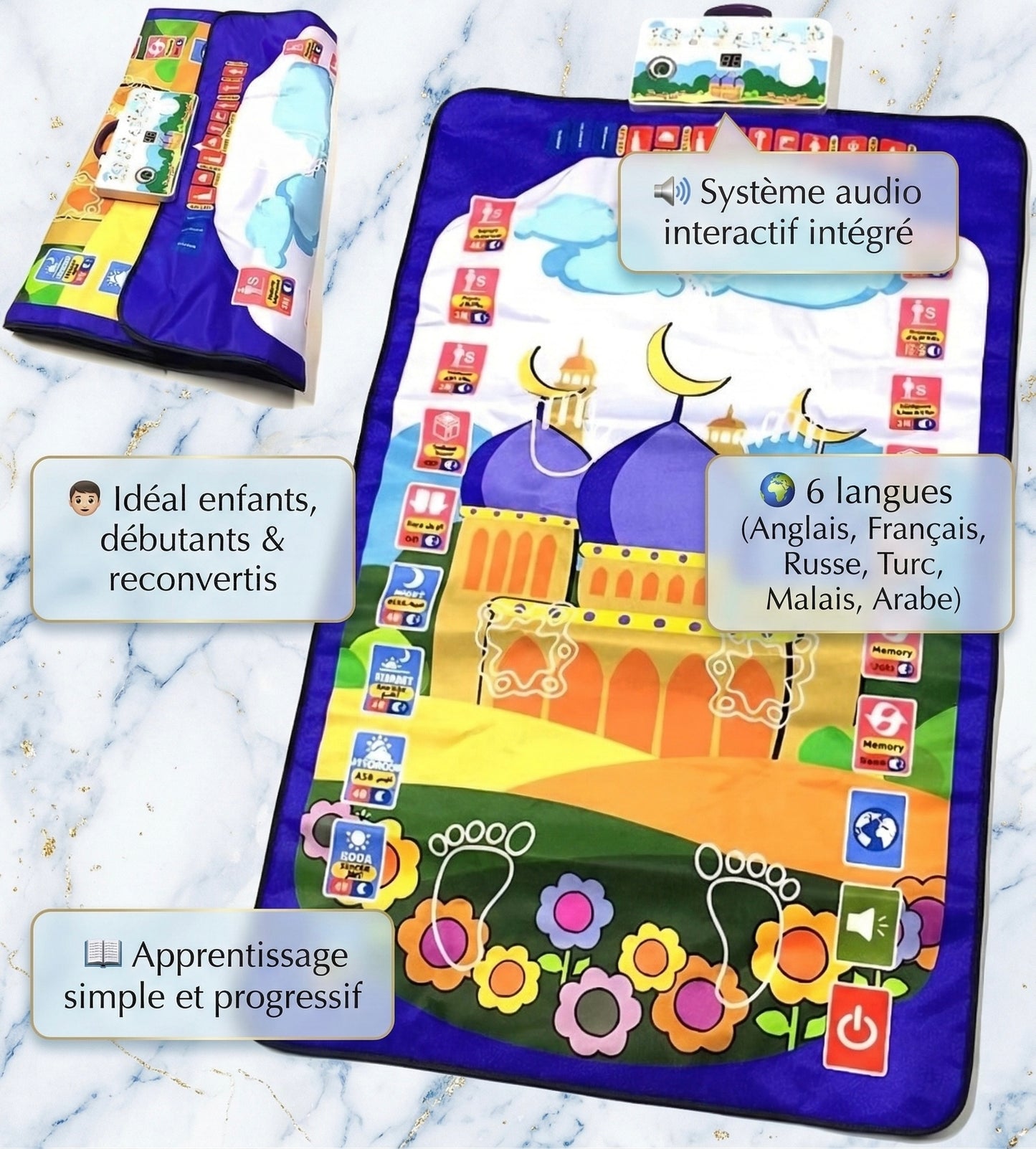 Tapis interactif - Enfants, débutants, reconvertis
