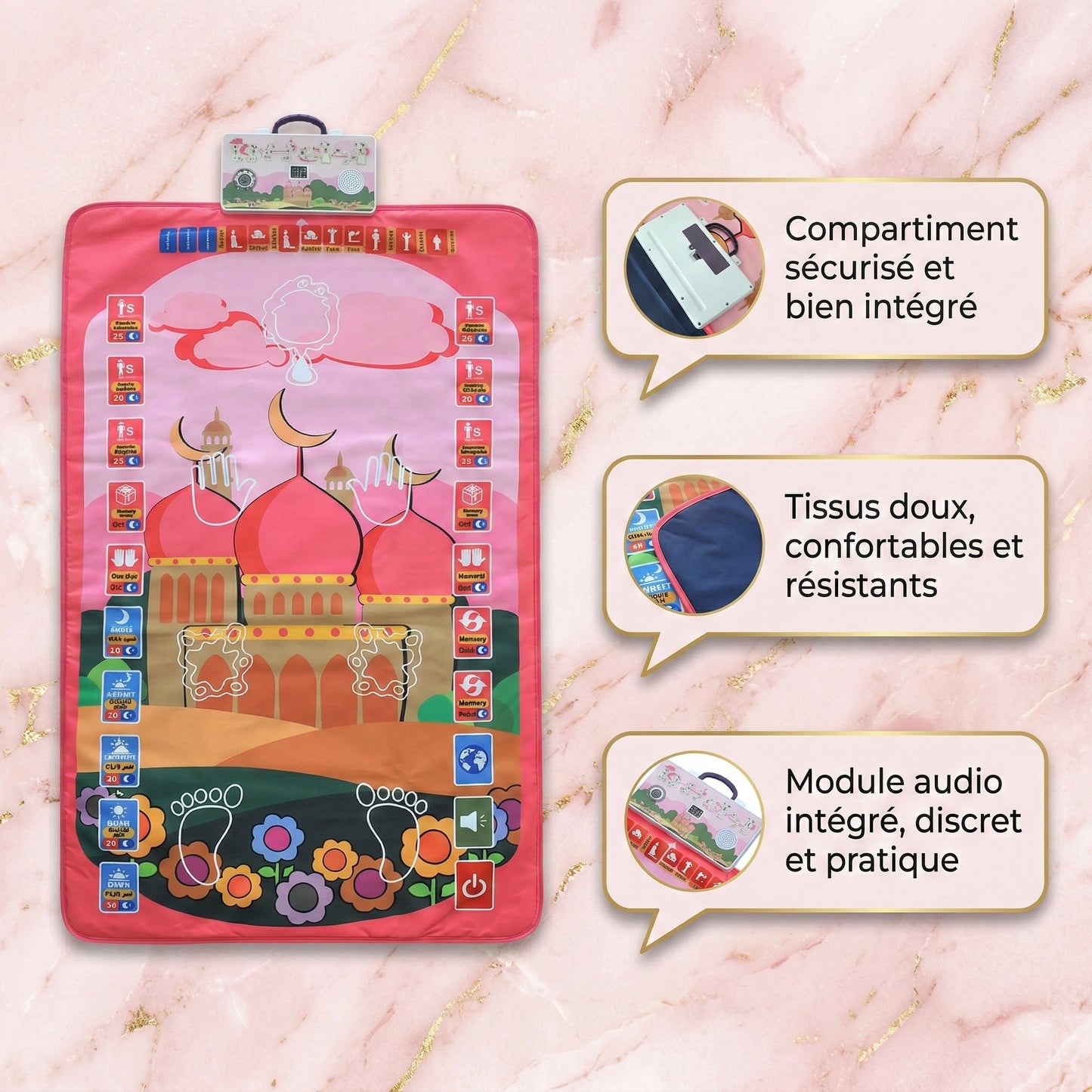 Tapis interactif - Enfants, débutants, reconvertis