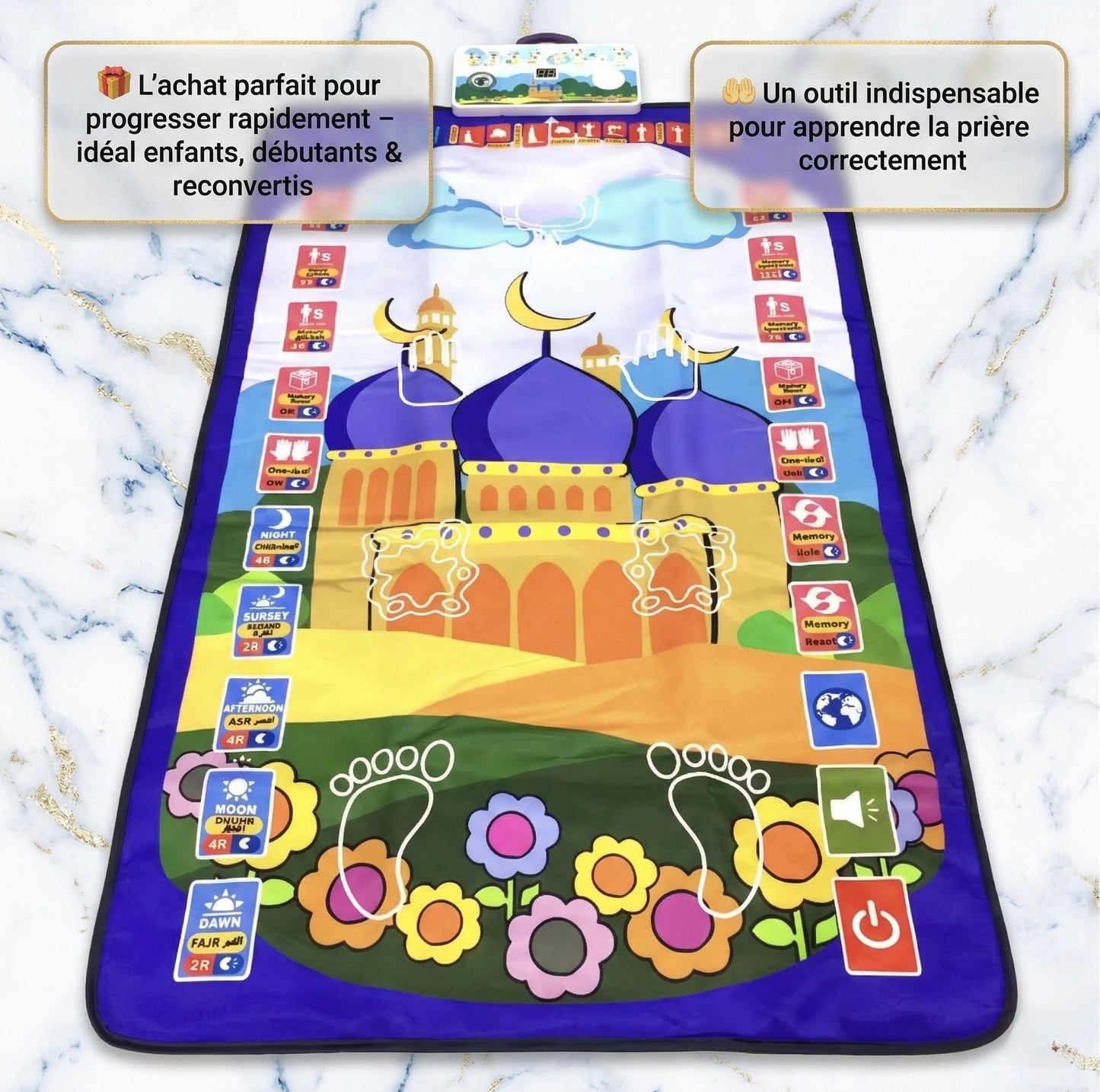 Tapis interactif - Enfants, débutants, reconvertis